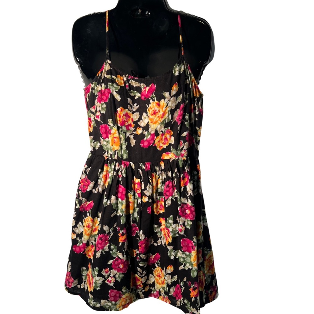 PIKO 1988 Spaghetti Strap Floral Fit and Flare Dress| Size: Medium